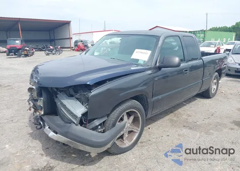 2004 Chevrolet Silverado 1500 Ls из США, поврежденный, VIN 2GCEC19T541207073